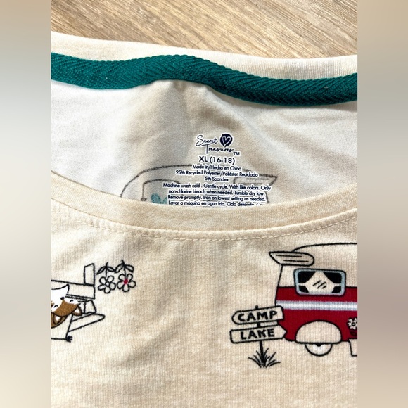 Secret Treasures women’s sz XL camping/rv fall winter pajamas new with tags - Picture 3 of 11